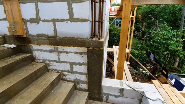 Строительство двухэтажного дома на монолитном каркасе с плоской крышей, фундамент монолитная плита смотреть онлайн