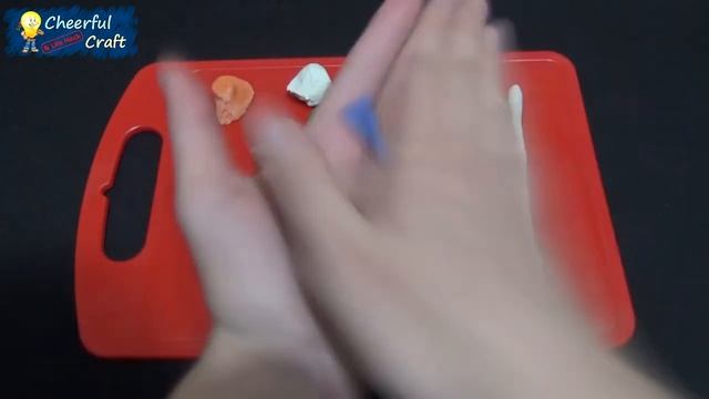 Candy Cane from paper clay (not eat!) | How to Make Candy Cane for dioramas смотреть онлайн