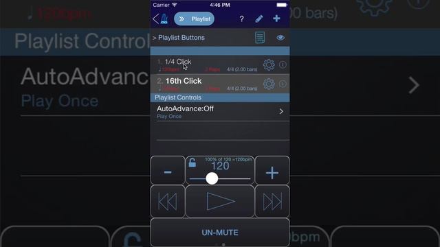 Button Picker - "PolyNome - The Ultimate Metronome for iOS" @polynomeApp смотреть онлайн