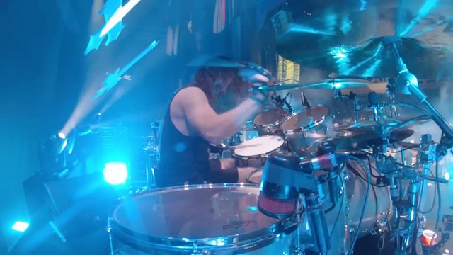 Paul Bostaph / SLAYER 2014 GoPro Footage Oakland, CA