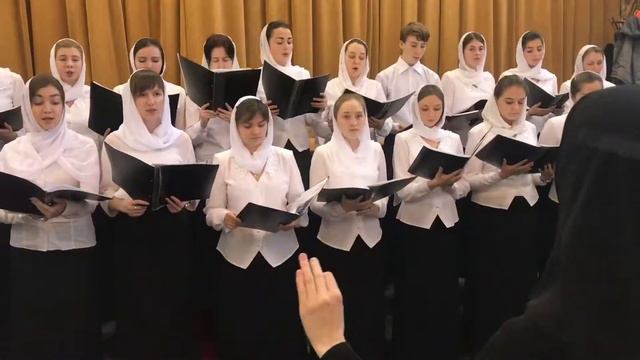 Хор воспитанниц Регентского отделения: "Рождественская песня" смотреть онлайн