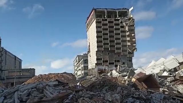 Демонтаж элеватора в Мурманске ч 4 смотреть онлайн
