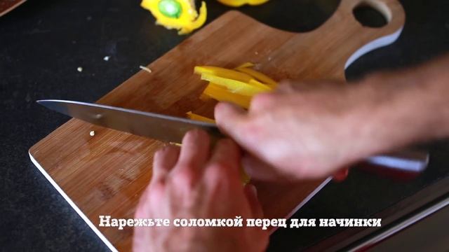 Быстрая пицца с перцем [Рецепты Bon Appetit] смотреть онлайн