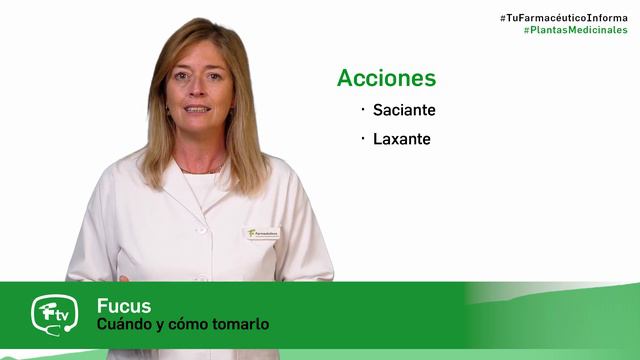 Fucus, cuándo y cómo tomarlo. Tu Farmacéutico Informa - #PlantasMedicinales смотреть онлайн