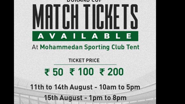 Mohammedan Sc match vs fc goa offline ticket collection date,time and collection place all details🔥 смотреть онлайн