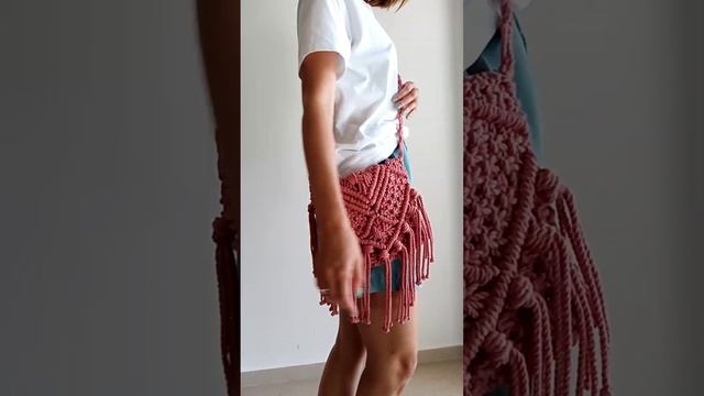 Сумка Фрея макраме смотреть онлайн