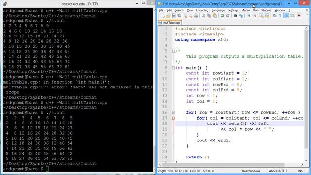 Programming example: Output formatting with text manipulation смотреть онлайн