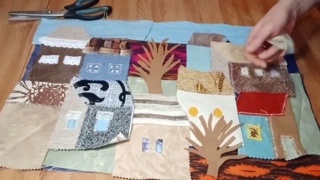 Домики из ткани. Лоскуты в дело. смотреть онлайн