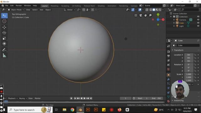 How to use shade smooth in blender | Shade smooth | Blender tutorial смотреть онлайн