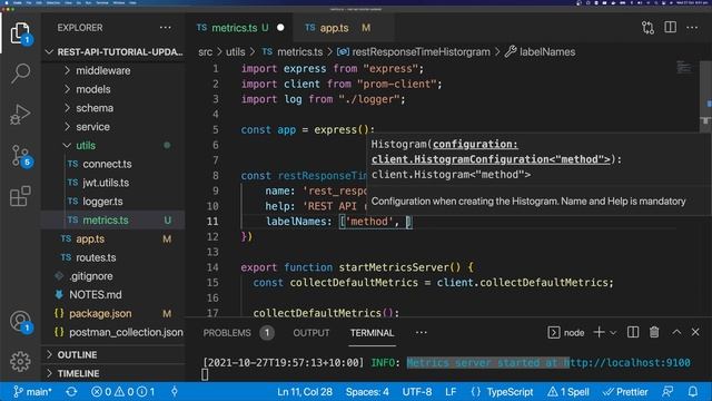 Measure your ExpressJS API Performance with Prometheus смотреть онлайн