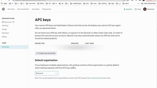 How to generate an API key in OpenAI ChatGPT? Tutorial смотреть онлайн