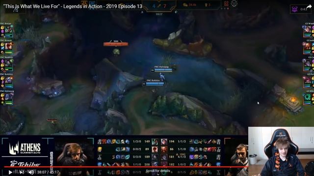 Nemesis REACT to Legends in Action 13 | S04 and Grand-Finals G2 Series | Nemesis Ep.15 смотреть онлайн