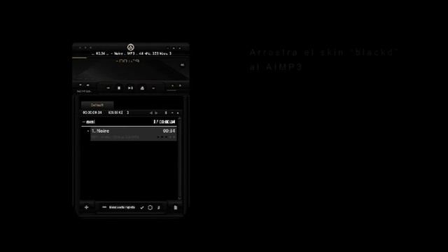 blackd aimp3 skin смотреть онлайн