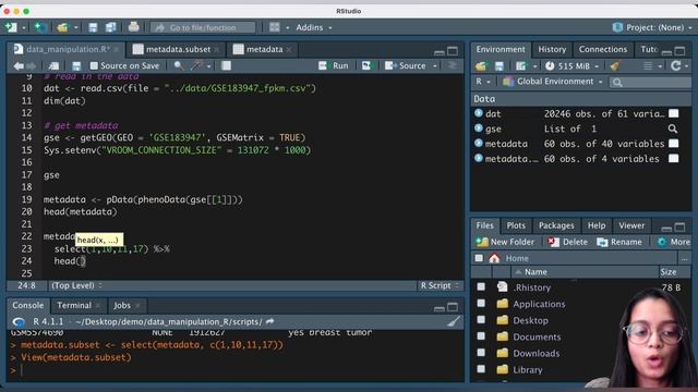 How to manipulate gene expression data from NCBI GEO in R using dplyr | Bioinformatics for beginner смотреть онлайн