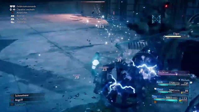 Eligor Schwer kompletter Boss kampf - Final Fantasy 7 Remake - Deutsch смотреть онлайн