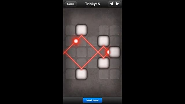 Lazors - Tricky - Level 1-10 Walkthrough (iphone, Android, ipad) смотреть онлайн