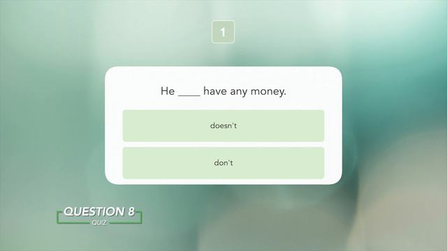 Present Simple | QUIZ | 15 questions for beginners смотреть онлайн