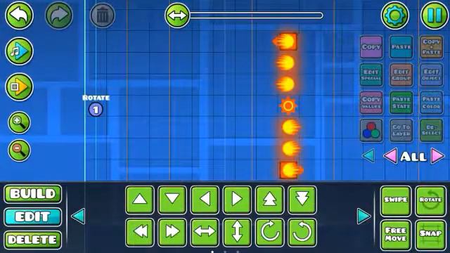 Как вращать объекты в Geometry dash смотреть онлайн