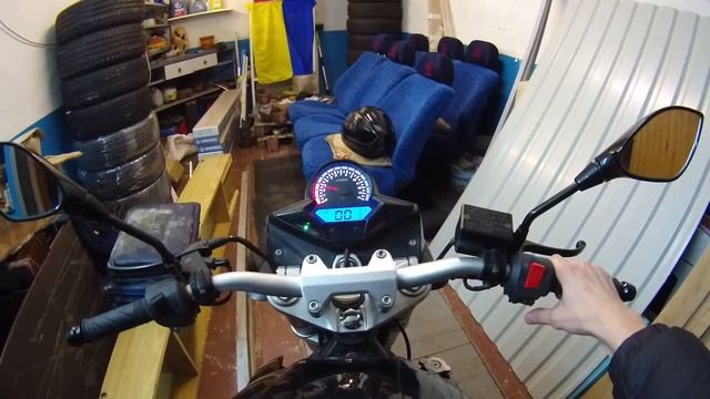 Geon Issen 4v EFI - Запуск холодного двигателя смотреть онлайн
