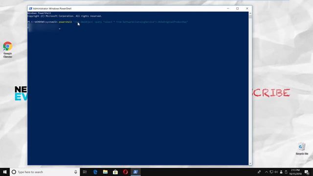 How to Find Your Windows 10 Product Key using PowerShell or CMD смотреть онлайн