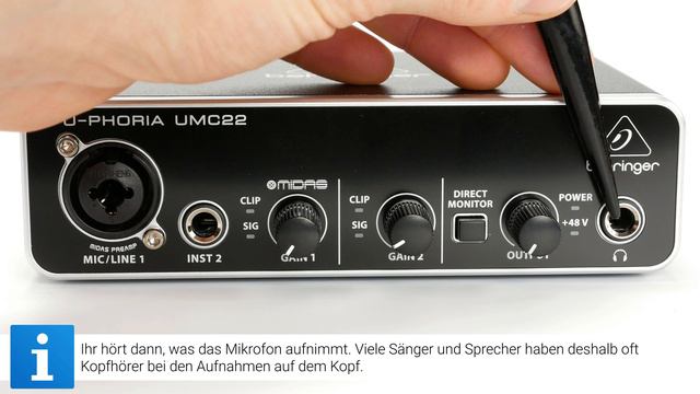 Semiprofessionelles Mikrofonsetup für unter 100 Euro? UMC22, t.bone MB85 beta, Stativ im Test смотреть онлайн