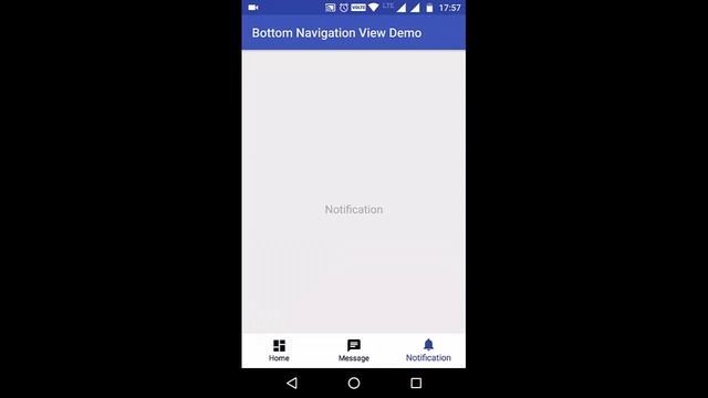 Android Bottom Navigation View Demo смотреть онлайн