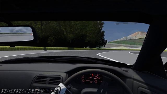 G-Works S14 Drifting Fuji International Speedway Kart (4K) Assetto Corsa PC смотреть онлайн