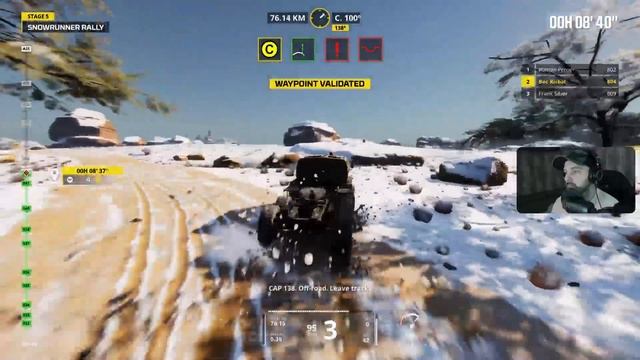 RAGE QUIT OVER AI - SNOWRUNNER RALLY | DAKAR DESERT RALLY | PS5 смотреть онлайн