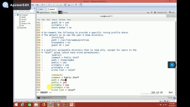 how to create samba server in linux in hindi and how to access samba folder from windows pc смотреть онлайн