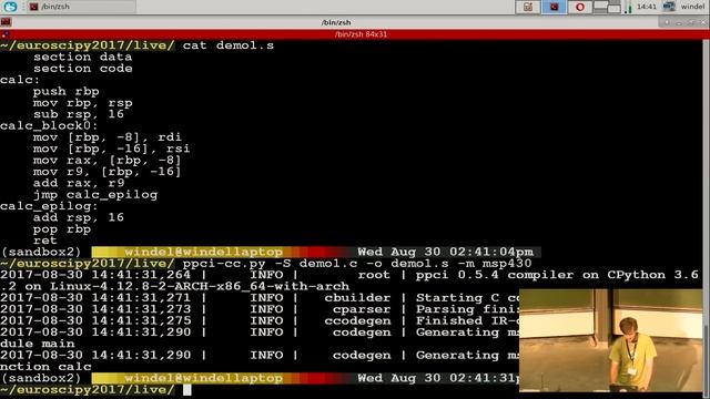 EuroSciPy 2017: Introduction into the ppci project смотреть онлайн