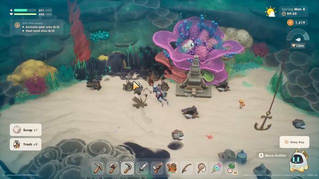 How To - Activate Solar Orbs - Coral Island