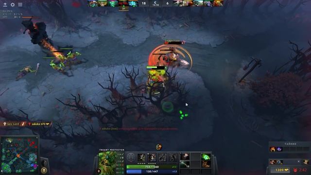 МЕТЕОР ХАММЕР - ИМБА ПАТЧ 7.08 - DOTA 2 TREANT PROTECTOR смотреть онлайн