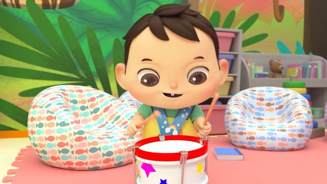 Halloween Wheels On The Bus | Nursery Rhymes With Subtitles