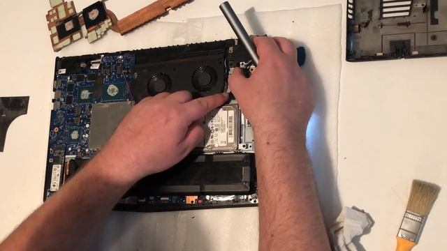 Lenovo Legion Y520 Tisztítás / Lenovo Legion Y520 Disassembly, Cleaning