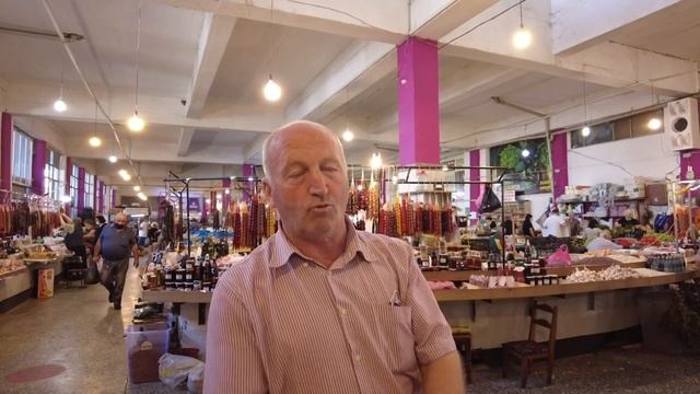 Грузия 2021. Центральный рынок в Батуми. Рынок Бони. Грузинский завтрак с коллегами. смотреть онлайн