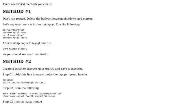 Databases: MySQL binary logging with just one log file? (2 Solutions!!) смотреть онлайн