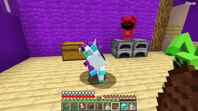 ADOPTING All The SMILING CRITTERS in Minecraft! смотреть онлайн
