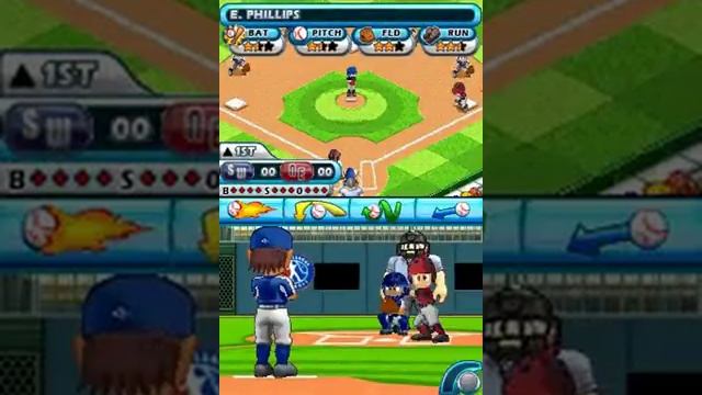 Nintendo DS ► Little League World Series Baseball ► Double Play смотреть онлайн