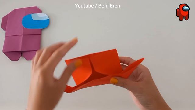 Origami Among Us Zarf Yapımı ✉️/ Mektup Zarfı / Envelope Making İn The Form Of Among Us DIY/ Oyun смотреть онлайн