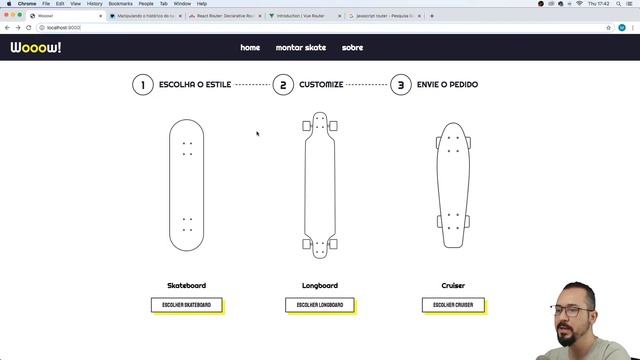 40 - Router - Usando o pushState da History API смотреть онлайн