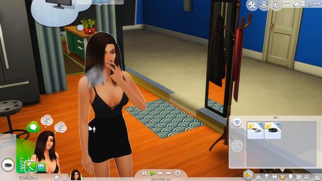 SMOKING MOD | The Sims 4  - Mod Review