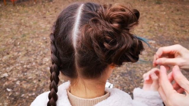 Небрежные растрепанные пучки // Messy buns смотреть онлайн