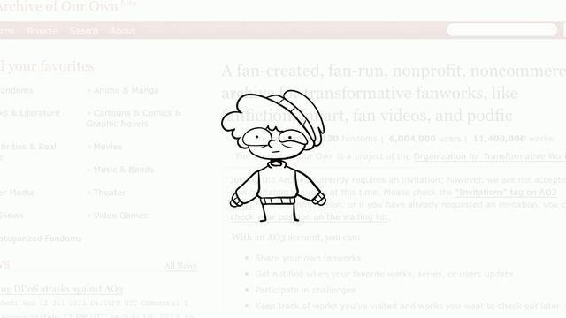 Wilbur reaction to Ao3 being down [ Qsmp Animatic ] смотреть онлайн