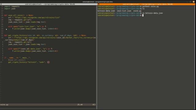 Visualizing the Crypto Market with Python: Plotting Coin Data from CoinGecko API смотреть онлайн