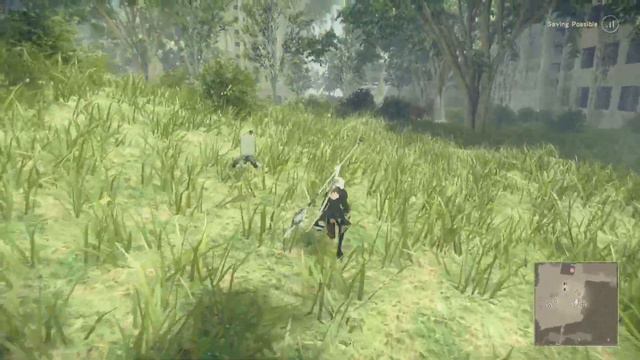 Let's Play Nier: Automata Part 12 - The Wandering Couple смотреть онлайн