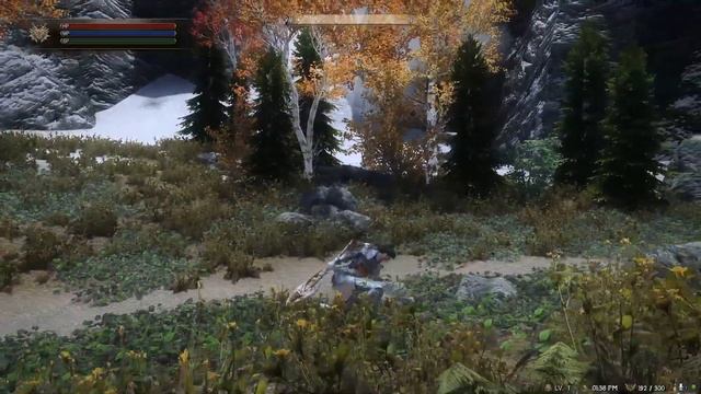 TESV AXE(2HW) combat animations смотреть онлайн