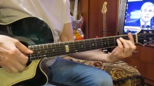 Ноктюрн -(ночью в узких улочках Риги)-(как играть на гитаре аккорды Am)