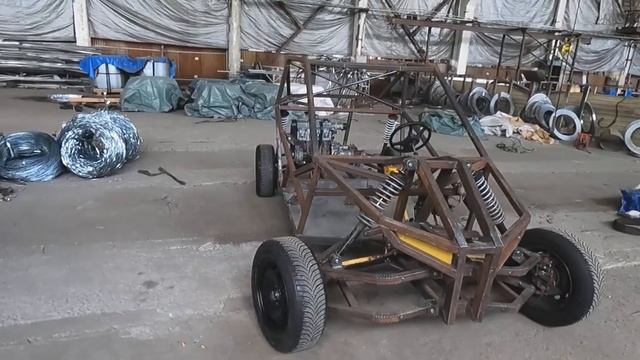 Самодельная багги ШЕРШЕНЬ из переднеприводной ваз 5серия! смотреть онлайн