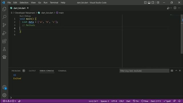 Dart Programming - List | Data Type | Tamil Tutorial | Developer Nesamani смотреть онлайн