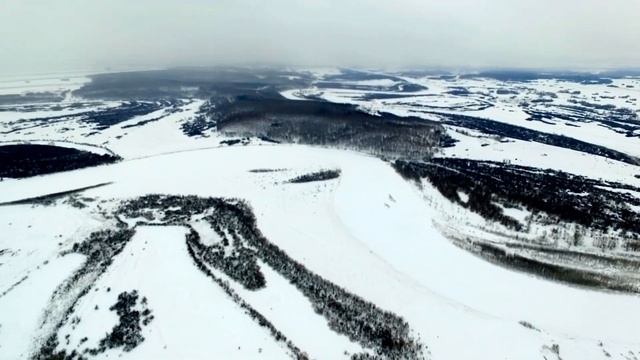 04.02.2017 Мариинск под облаками ... Вот почему я летаю мало зимой... смотреть онлайн